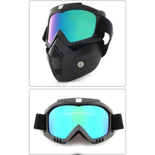 JET KASK MASKESİ MAVİ