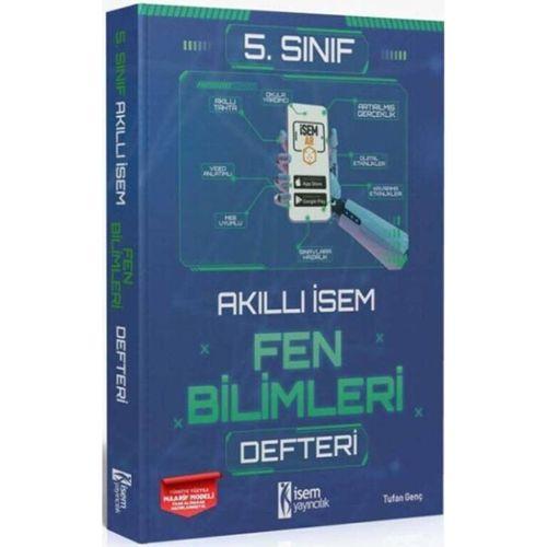 5. Sınıf Fen Bilimleri Akıllı İsem Defteri İsem Yayınları