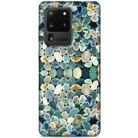 Samsung Galaxy S20 Ultra Kılıf Baskılı Özel Seri Taşlı (48) Bumper Kılıf