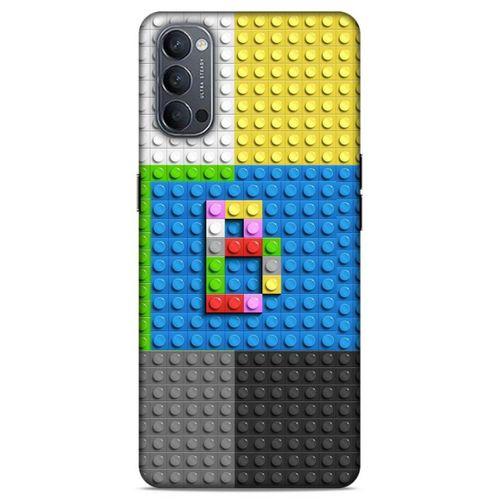 Lopard Oppo Reno 4 Uyumlu Kılıf BloX (12) Koruyucu Silikon B Harfi