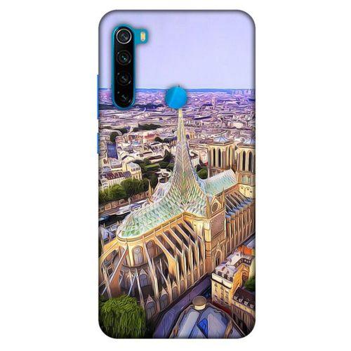 Xiaomi Redmi Note 8 Kılıf Dünya Mimarisi (8) Baskılı Kılıf Notre Dome