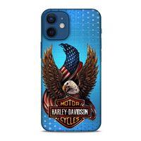 Apple iPhone 12 Mini Uyumlu Kılıf Motorsiklet (38) Neo Hybrid Kılıf Harley Davidson