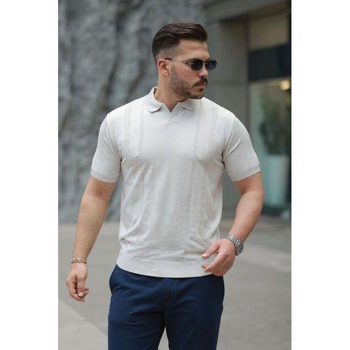 Erkek Hemşire Yaka Kısa Kollu Tişört