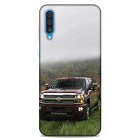 Lopard Samsung Galaxy A50 Uyumlu Kılıf PickUpX (35) Fit Design Kılıf Bordo