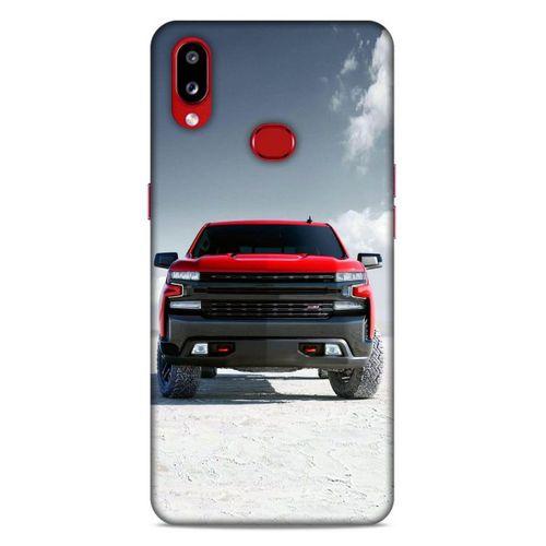 Lopard Samsung Galaxy A10s Uyumlu Kılıf PickUpX (34) Slim Armor Kılıf Şok Kırmızı