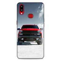 Lopard Samsung Galaxy A10s Uyumlu Kılıf PickUpX (34) Slim Armor Kılıf Şok Kırmızı