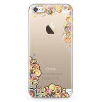 Apple iPhone 5s Kılıf El İşi Süsler Arka Kapak Koruma Desenli Full Koruyucu