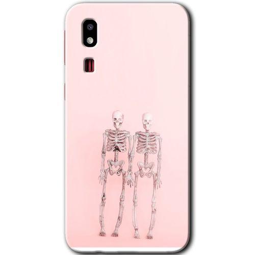 Galaxy A2 Core Kılıf HD Desen Baskılı Arka Kapak - Yaşayan Çift