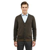 Erkek Düğmeli Hırka Cepli Çelik Örgü Klasik Kalıp 5208M BGL-ST04965