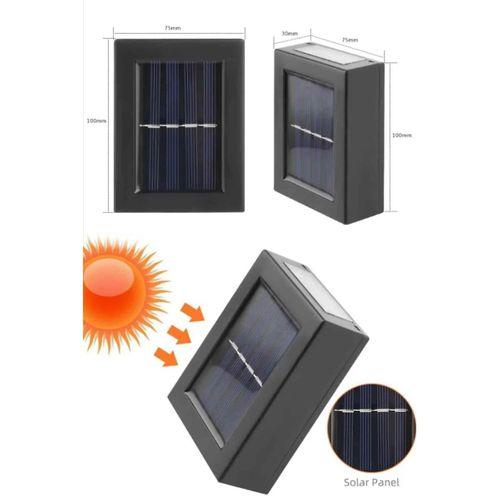 Solar Güneş Enerjili Çift Taraflı Duvar Lambası Çift Taraflı Duvar Lamba Güneş Enerjili