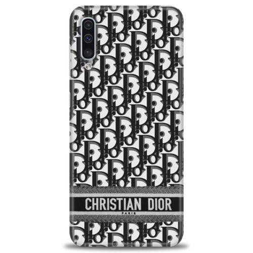 Samsung Galaxy A50S Kılıf HD Baskılı Kılıf - Dior + Tam Ekran Koruyucu