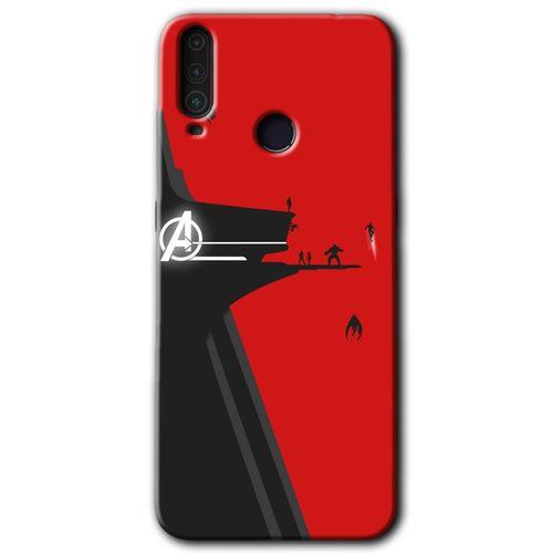 General Mobile GM 10 Kılıf HD Desen Baskılı Arka Kapak + Temperli Cam - Avengers Tower