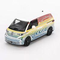 Eğitici Çocuk Mini GT 1/64 Volkswagen ID. Buzz Prototype "Rainbow" - Blister Paket