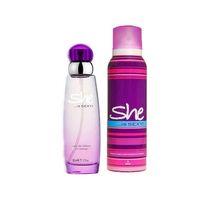 She Is Sexy Edt 50 Ml Kadın Parfüm + Deodorant 150 Ml