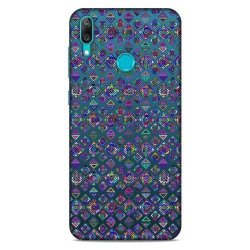 Ethnic Culture (93) Huawei Y7 2019 Kılıf Silikon Kapak Desenli