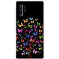 Galaxy Note 10 Plus Kılıf HD Desen Baskılı Arka Kapak - Cacti Prairies + Kırılmaz Cam