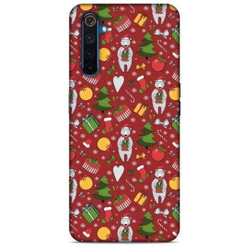 Yılbaşı Süsleri 45 Oppo Realme 6 Pro Kılıf Silikon Kapak