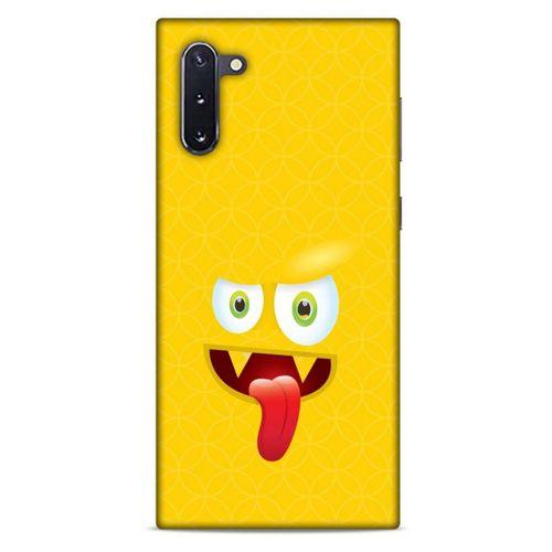 Emojix (6) Samsung Galaxy Note 10 Kılıf Silikon Kapak Desenli