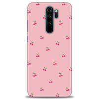 Xiaomi Redmi Note 8 Pro Kılıf HD Baskılı Kılıf - Minik Kirazlar + Tam Ekran Koruyucu