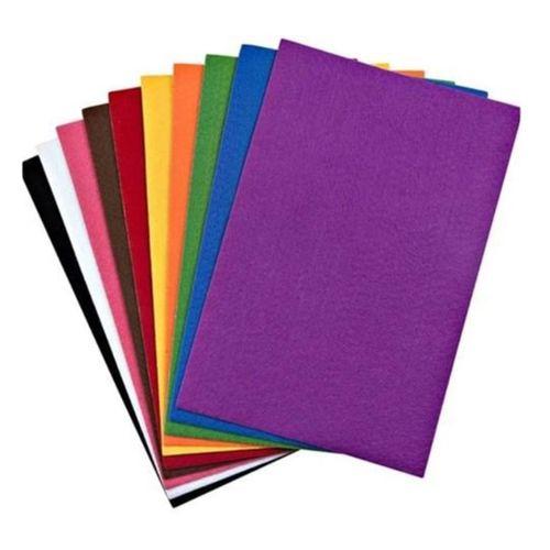 Yapışkanlı Keçe 50X70 Renkli 10Lu