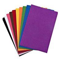 Yapışkanlı Keçe 50X70 Renkli 10Lu