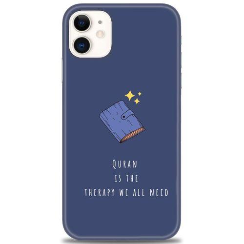 iPhone 11 Kılıf HD Baskılı Kılıf - Quran + Tam Ekran Koruyucu