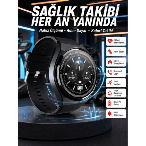 En Çok Tercih Edilen Akıllı Saat Amoled Ekran Nabız Sensörü Gps Uyumlu Adımsayar