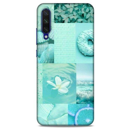 Xiaomi Mi A3 Uyumlu Kılıf Yeşil Delisi (36) Glitter Kılıf Tropikal orman yeşili