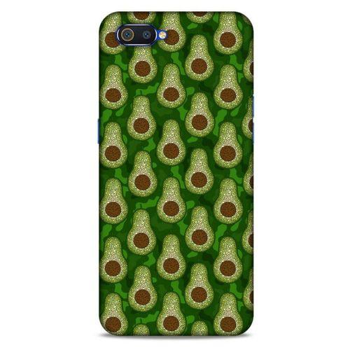 Frutix Avokado 02 Oppo Realme C2 Kılıf Desenli Silikon