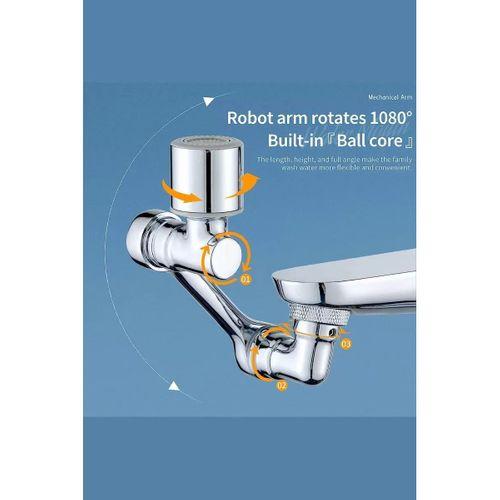 Mutfak Banyo Musluk Başlığı 1080 Derece Dönebilen Fonksiyonel Evrensel