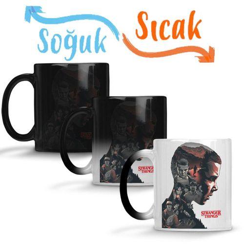 Stranger Things Sihirli Kupa Bardak Porselen