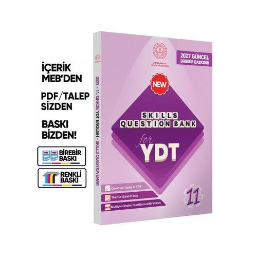 2027 YDT MEBİ İngilizce 11 Sınıf Skills Question Bank (Beceri Temelli Soru Bankası) BASKI ÜCRETİ