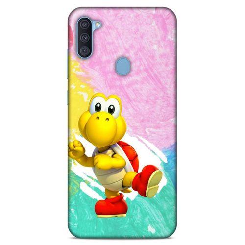 Lopard Samsung Galaxy A11 Uyumlu Kılıf GameX (11) Tam Koruma Sarı