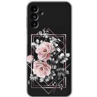 Potkal Hediye Fabrikası Samsung Galaxy M23 Kılıf HD Desen Baskılı Arka Kapak - Retro Çiçek 1