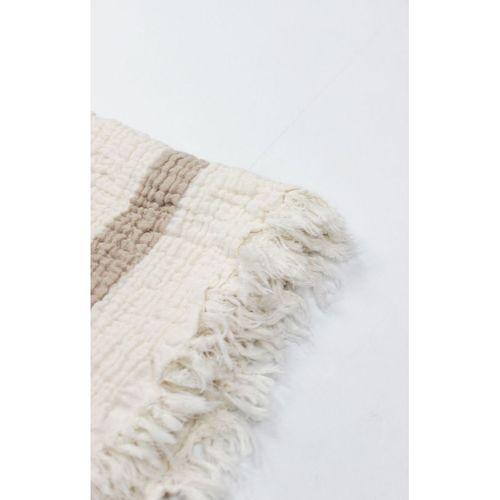 Bistyle Müslin Battaniye Uyku Arkadaşli Pure Life 70156 85x85cm Bej