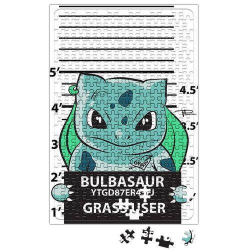 Bulbasaur Bad Boy Pokemon Puzzle 240 Parça Yapboz