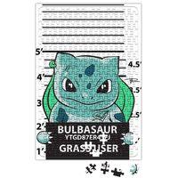 Bulbasaur Bad Boy Pokemon Puzzle 240 Parça Yapboz