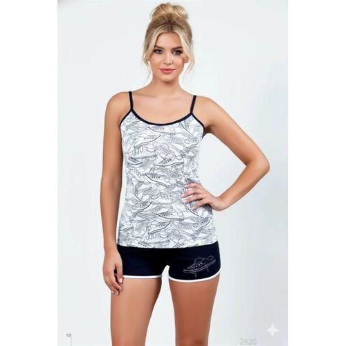 Şahinler Ayakkabı Baskılı Şortlu Takım B436