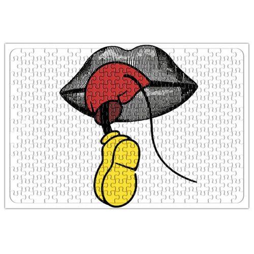 Mouse Na Boca Puzzle 240 Parça Yapboz