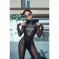 Piramit Desen Lazer Kesim Deri Choker, Şık Deri Kolye