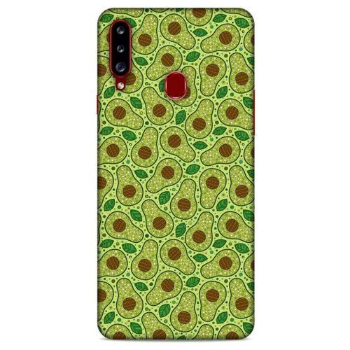 Frutix Avokado 01 Samsung Galaxy A20s Kılıf Desenli Silikon