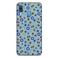 Nazarium (34) Desenli Silikon Kapak Samsung Galaxy A40 Kılıf