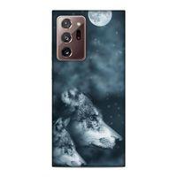 Samsung Galaxy Note 20 Ultra Kılıf Asil Kurtlar Arka Kapak Silikon Koruma Full Koruyucu