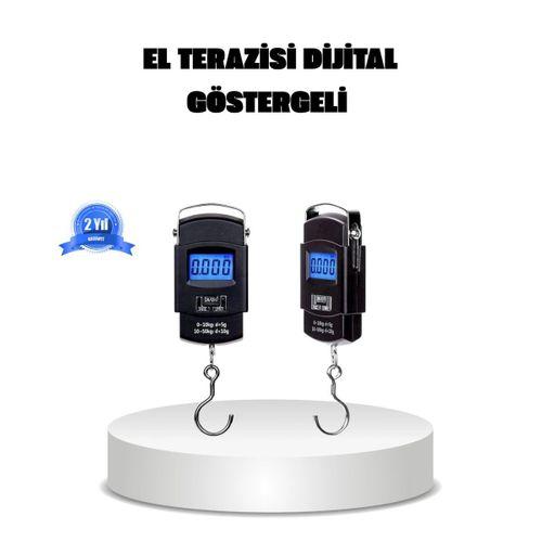 Dijital El Kantarı – 50 Kg Taşıma Kapasiteli, Taşınabilir Hassas Tartı