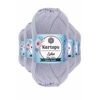 5 Adet Lotus Bikini Büstiyer Bluz Örgü İpi  K714 Gri