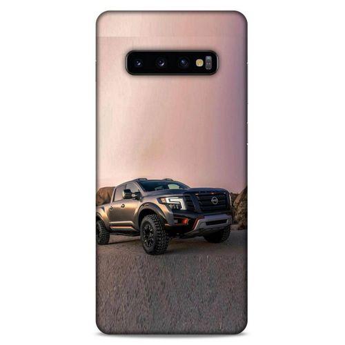 Lopard Samsung Galaxy S10 Plus Uyumlu Kılıf PickUpX (45) Liquid Air Kılıf Antrasit