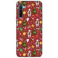 Yılbaşı Süsleri 45 Oppo Realme 6i Kılıf Silikon Kapak