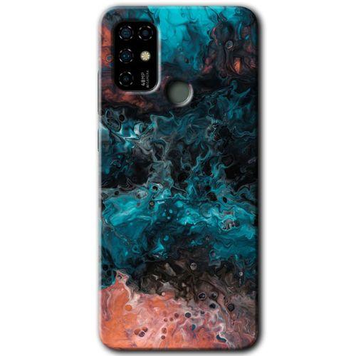 Casper Via F20 Kılıf HD Desen Baskılı Arka Kapak - Liquid Colorfull
