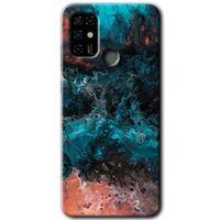 Casper Via F20 Kılıf HD Desen Baskılı Arka Kapak - Liquid Colorfull