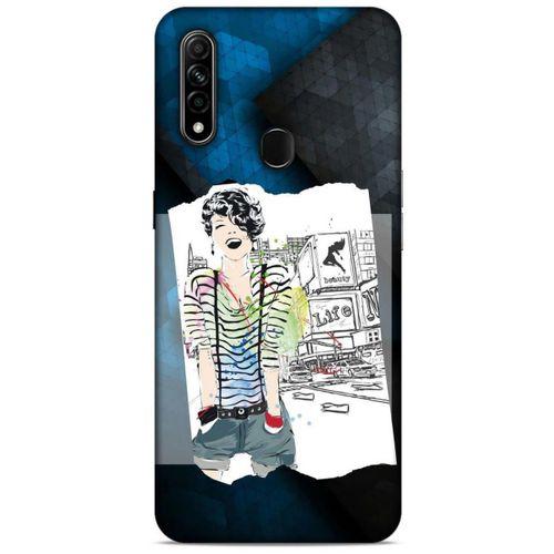 Sokak Modası 75 Oppo A31 Kılıf Desenli Silikon